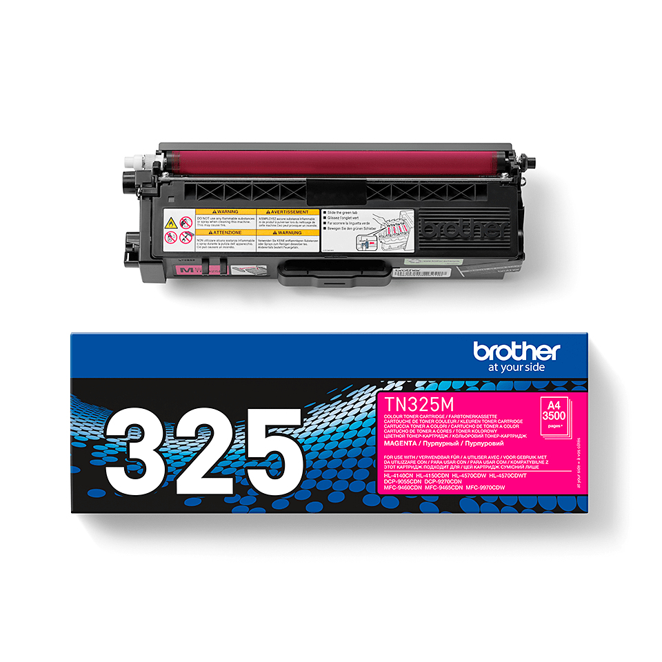Brother TN-325M Toner Cartridge High Yield Magenta TN325M