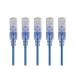 Monoprice 15126 networking cable Blue 11.8" (0.3 m) Cat6a