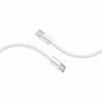 Promate ECOLINE-CC120.WHITE 1.2m CABLE USB-C 60W DATA SYNC & CHARGE PROMATE