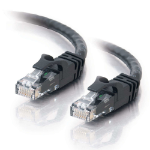 C2G 20m Cat6 Patch Cable networking cable Black U/UTP (UTP)