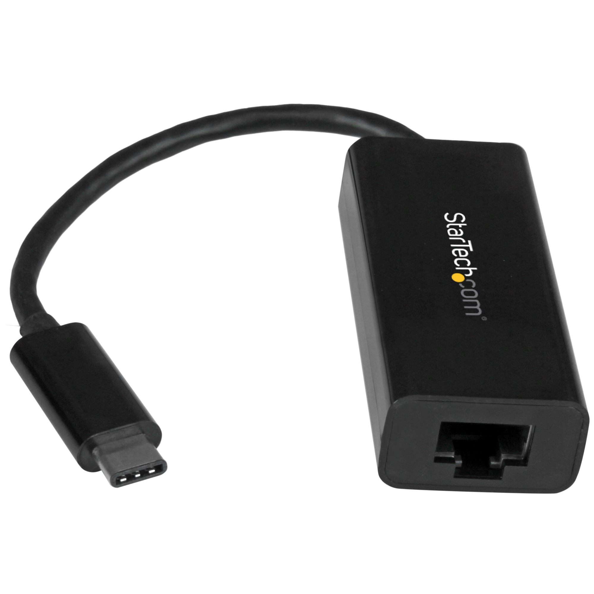 Image of StarTech.com ​​USB-C to Gigabit Ethernet Adapter - Black​
