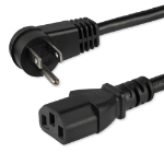 StarTech.com PXTR10110 power cable Black 118.1" (3 m) NEMA 5-15P C13 coupler