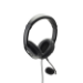 connektgear HP512 Stereo PC Headset with Boom Mic and Volume Control - Black