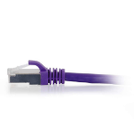 C2G 35ft Cat6 networking cable Purple 420.1" (10.7 m) S/FTP (S-STP)