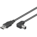 Microconnect 2m USB2.0 A-B USB cable USB A USB B Black