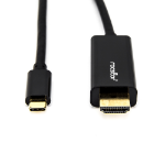 Rocstor Y10C166-B1 video cable adapter 70.9" (1.8 m) USB Type-C HDMI Black