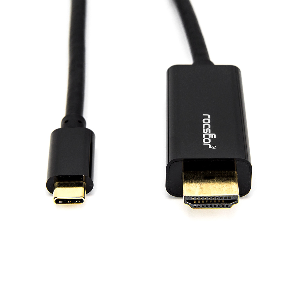 Y10C166-B1 Rocstor 6 FT USB-C MALE TO HDMI MALE CABLE - SU