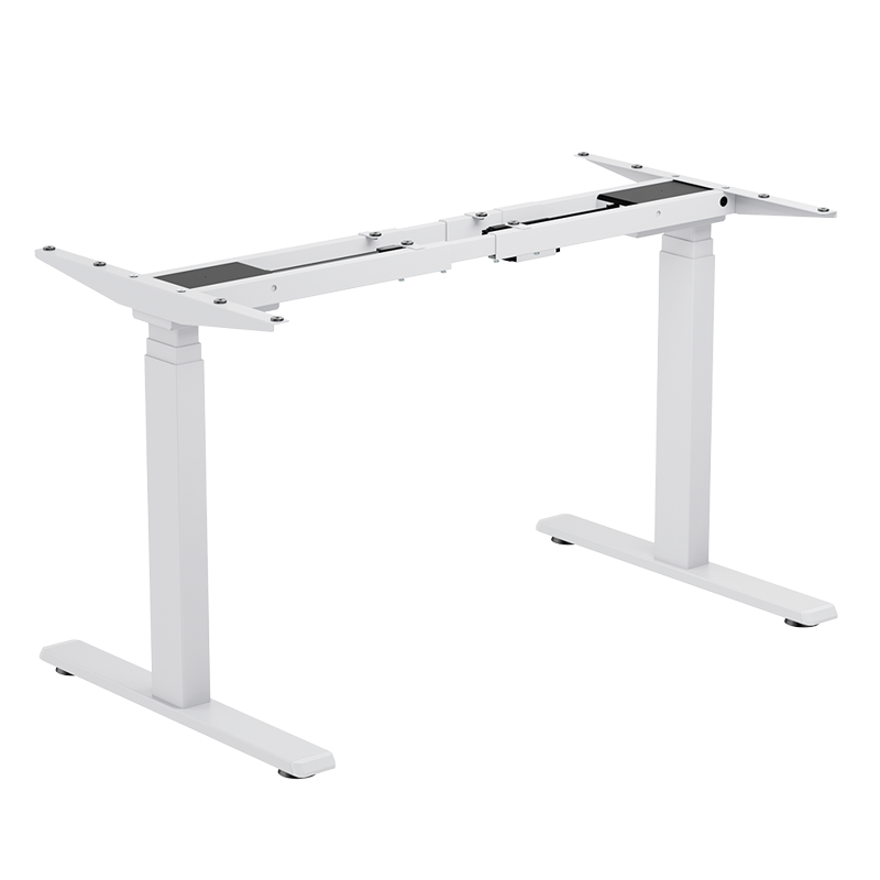 Image of LogiLink Sit-stand desk frame, dual motor, easy-use controller, white