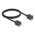 DeLOCK 90325 networking cable Black 1 m Cat6a S/FTP (S-STP)