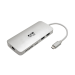 Tripp Lite U442-DOCK11-S laptop dock & poortreplicator USB 3.2 Gen 2 (3.1 Gen 2) Type-C Zilver