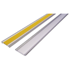 Beaverswood Self-Adhesive Ticket Holders (Clear) With Card Insert (White) For Shelving and Racking H25mmxW1m (Pack 10) - TS25/10