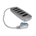 Cables Direct 5 Way SCART Splitter Box SCART cable 0.4 m SCART (21-pin) Silver