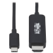 Tripp Lite U444-006-HBE video cable adapter 72" (1.83 m) USB Type-C HDMI Type A (Standard) Black