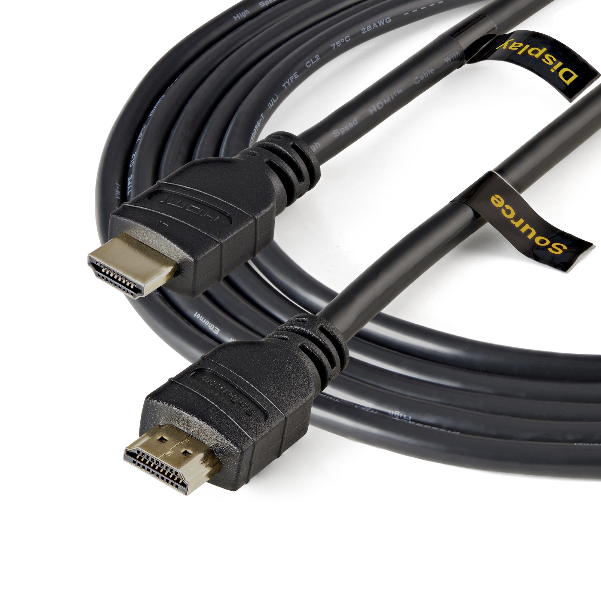 Cable HDMI de alta velocidad 15m - 2x HDMI Macho - Negro - Ultra HD 4k x 2k