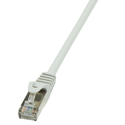 Image of LogiLink 3 m RJ45 networking cable Grey Cat5e SF/UTP (S-FTP)