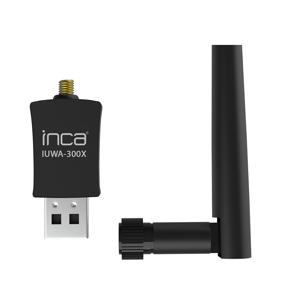 Image of INCA Inca IUWA-300X - 5 dBi - 2.4 - 2.4835 GHz - 5 dBi - Black -...