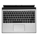 HP L67436-031 mobile device keyboard Silver Pogo Pin QWERTY UK English