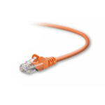 Belkin Cat5e, 3ft, 1 x RJ-45, 1 x RJ-45, Orange networking cable 35.4" (0.9 m)