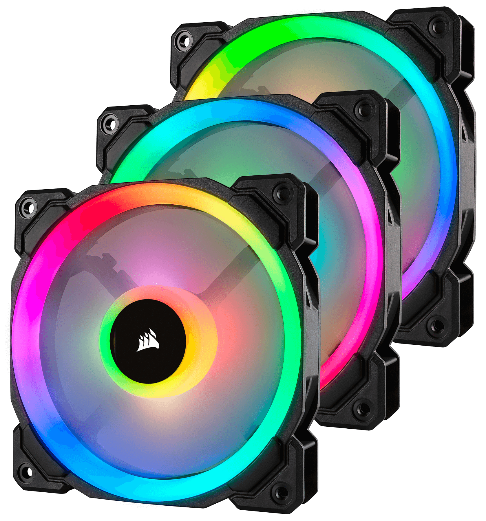 Corsair LL120 RGB Computer case Fan 12 cm Black, White
