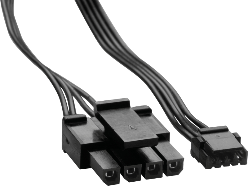 Corsair CP-8920117 signalkablar 0,8 m Svart