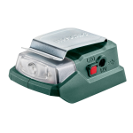 Metabo PowerMaxx PA 12 LED-USB Battery charger