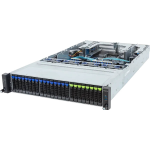 GIGABYTE R283-S92-AAJ3 Intel C741 LGA 4677 (Socket E) Rack (2U) Zwart, Staal