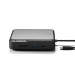 ALOGIC DUCD2 notebook dock/port replicator Wired USB 3.2 Gen 2 (3.1 Gen 2) Type-C Grey, Black