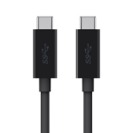 Belkin F2CU049bt2M-BLK USB cable 2 m USB C Black