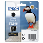 Epson C13T32484010/T3248 Ink cartridge black matt, 650 pages 14ml for Epson SC-P 400