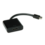 VALUE Mini DisplayPort - HDMI Adapter, v1.2, Mini DP Male - HDMI Female