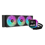 DeepCool LP360 Computer case, Processor All-in-one liquid cooler 12 cm Black 1 pc(s)