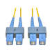 Eaton N356-03M InfiniBand/fibre optic cable 117.7" (2.99 m) 2x SC OFNR Blue, Yellow