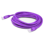 AddOn Networks ADD-3FCAT6-PE-TAA networking cable Purple 35.8" (0.91 m) Cat6 U/UTP (UTP)