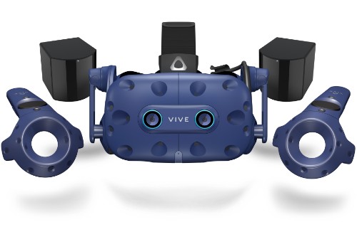 DELL HTC VIVE Pro Eye Dedicated head mounted display Black, Blue