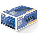 Epson C13S051110/1110 Toner Value-Kit (Bk,C,M,Y) 4500 Bk + 3x1500 CMY for Epson AcuLaser C 900