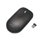 LogiLink Mouse, Wireless 2.4G, 3-button, black