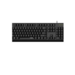 RAPOO NK1900 Wired Keyboard, Entry Level, Laser Carved Keycap, Spill-Resistant, Multimedia Hotkeys ~ NK1800