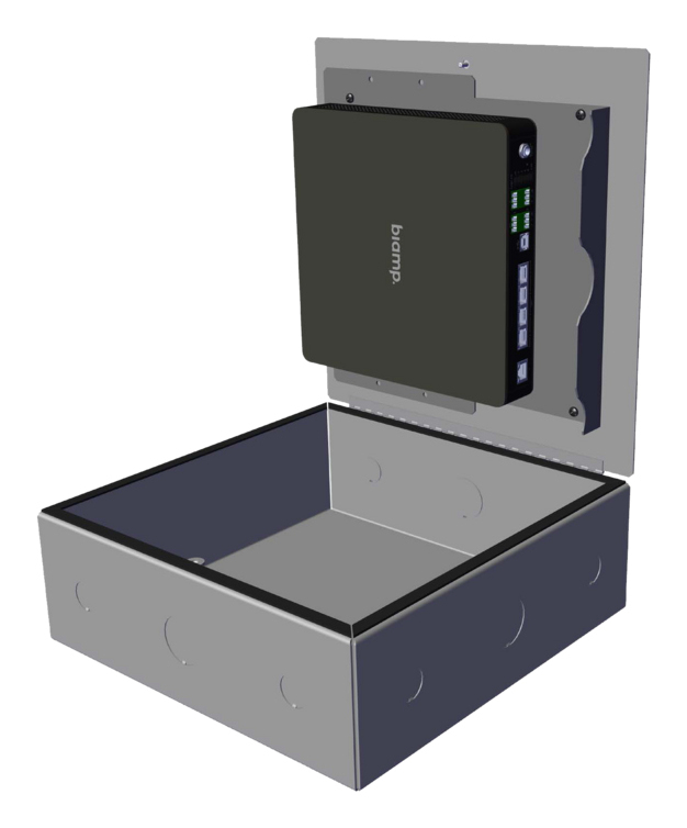 Biamp 909.0005.900 Center speaker Grey