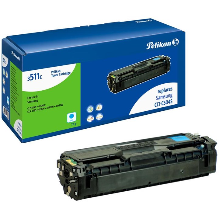 Image of Pelikan Laser Toner For Samsung CLT-C504S Cyan