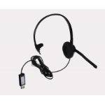 Hypertec A-PL-GEN25 headphones/headset Wired Head-band Calls/Music USB Type-A Black