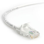 StarTech.com 3 ft White Snagless Category 5e (350 MHz) UTP Patch Cable networking cable 35.8" (0.91 m)