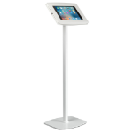 Ultima Security Secure Floor Stand for iPad 10.2'' (White) 7th / 8th / 9th Gen