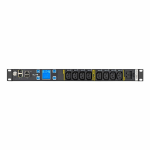Eaton EMIT10-10 power distribution unit (PDU) 8 AC outlet(s) 1U Black