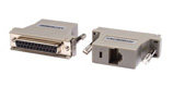 Raritan ASCSDB25F cable gender changer RJ-45 DB25 Grey