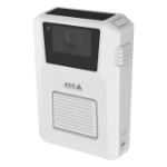 Axis W120 Caméra corporelle pour le torse Sans fil CMOS 1920 x 1080 pixels Noir, Blanc Batterie 0,1 lux Wifi 802.11a, 802.11b, 802.11g, Wi-Fi 4 (802.11n), Wi-Fi 5 (802.11ac) Bluetooth 5.1