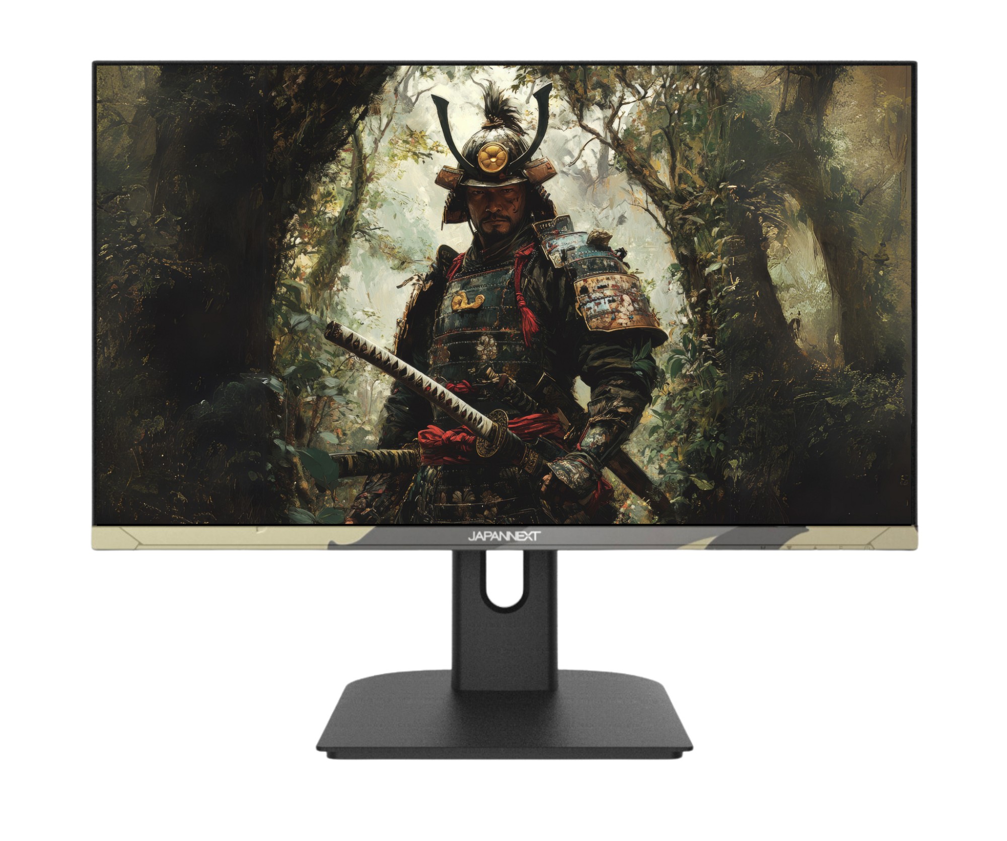 JAPANNEXT JN-IPS238FHD200F-HSP-CAMO computer monitor 61 cm (24") 1920 x 1080 pixels Full HD LCD Black