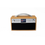 Xoro XOR400900 radio Internet Digital Black, Silver, Wood