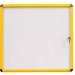 Bi-Office VT6201601511 bulletin board Fixed bulletin board White, Yellow Steel