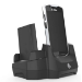 Zebra CRD-TC5X-2SETH-02 charging station organizer Freestanding Plastic Black