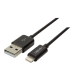 LogiLink UA0240 lightning cable 0.18 m Black